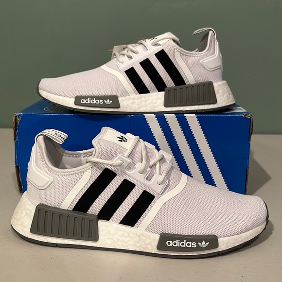 adidas Other - Adidas Men’s NMD R1 Size 8.5 Brand New Primeblue Grey White Sneaker